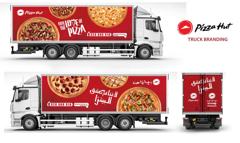 Trucks Printing in Saudi Arabia